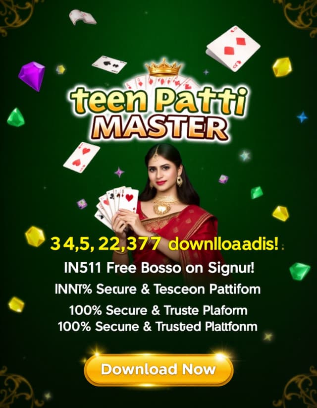 Teen Patti Master New Version Banner